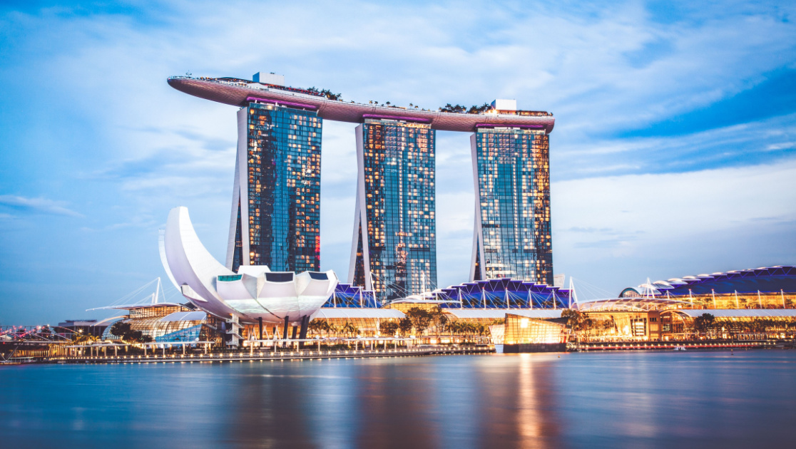 Singapore City Lights
